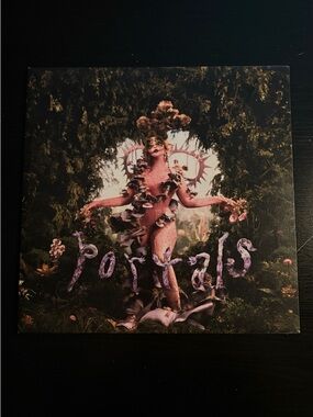 Melanie Martinez Portals Album Record Vinyl Limited edition pink and black swirl